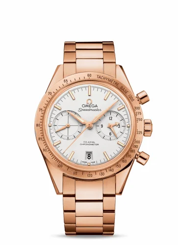 Omega Speedmaster 57 Co-Axial Red Gold / Silver / Bracelet 331.50.42.51.02.002 (33150425102002)